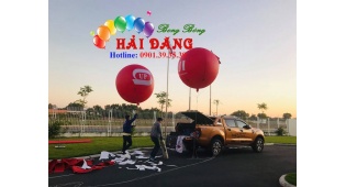 Cho thuê 2 quả khinh khí cầu  2M tại KCN Tân Phú Trung HCM.