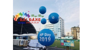 Cho Thuê 4 quả Khinh Khí Cầu HP Day tại Sân vận động Hoa Lư