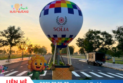 Cho thuê bóng khí cầu in logo cho các sự kiện quảng bá thương hiệu