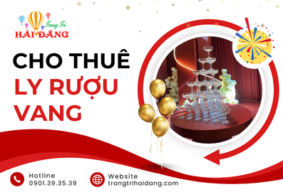 Cho Thuê Ly Rượu Vang