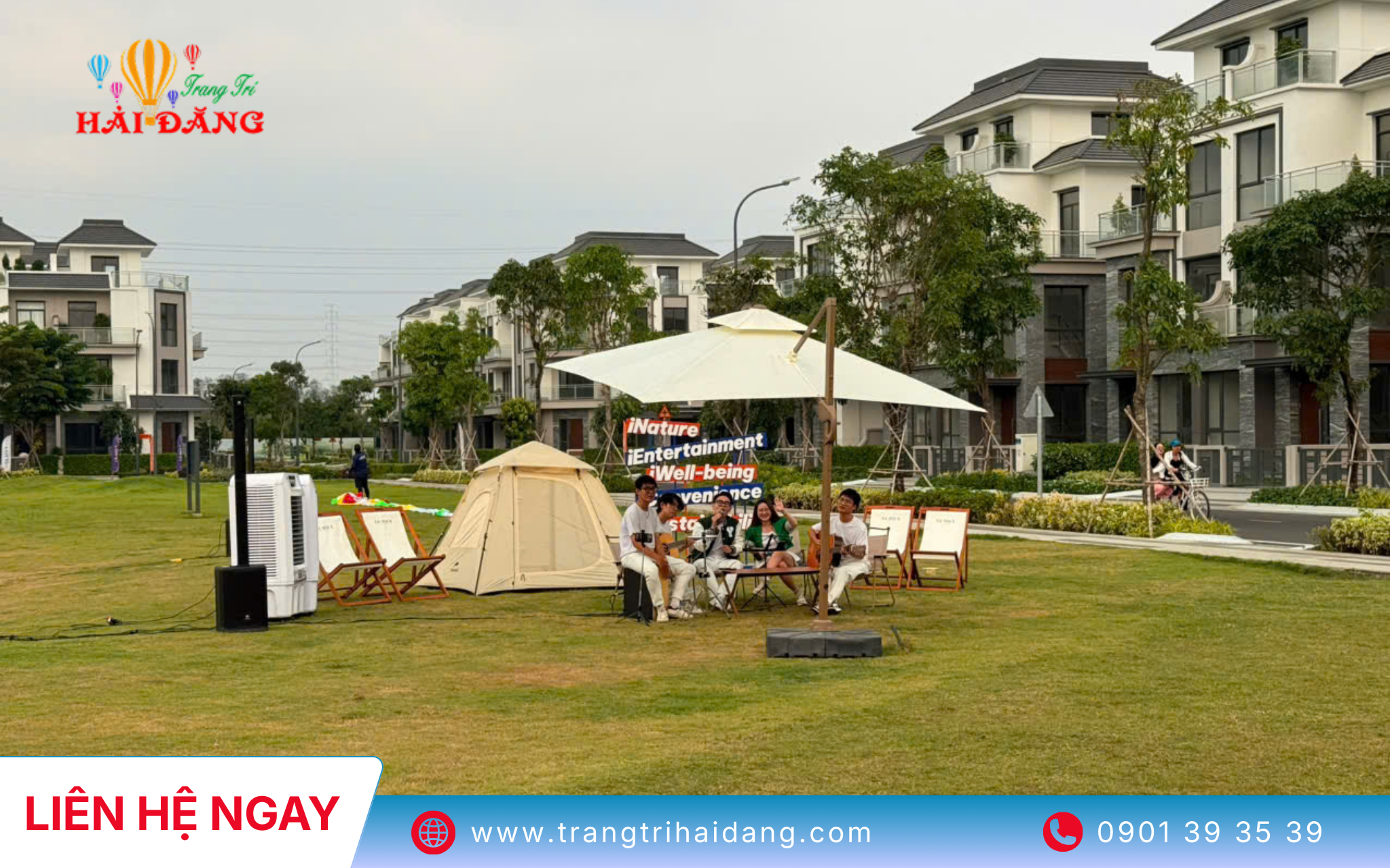 ịch vụ cho thuê dù lệch tâm sự kiện chuyên nghiệp, che nắng mưa hiệu quả