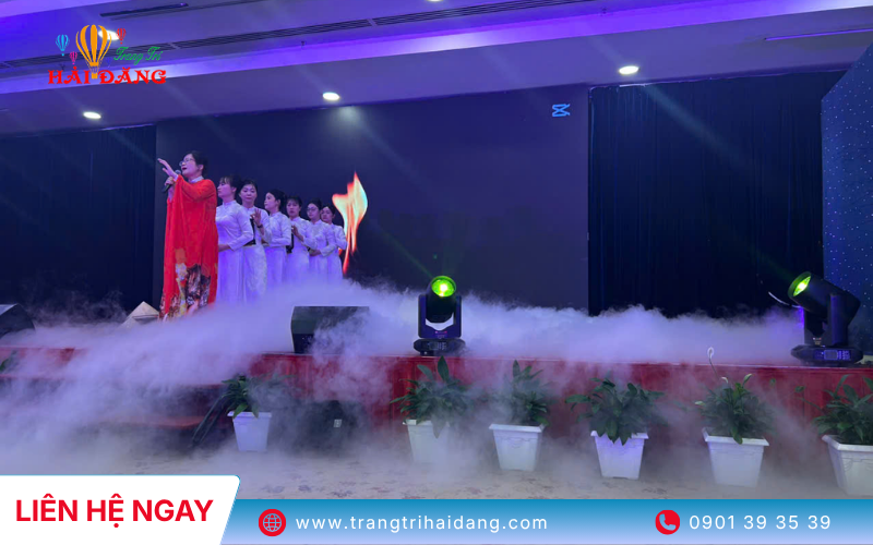 Hải Đăng Cho Thuê Khói Lạnh Sự Kiện Trọn Gói