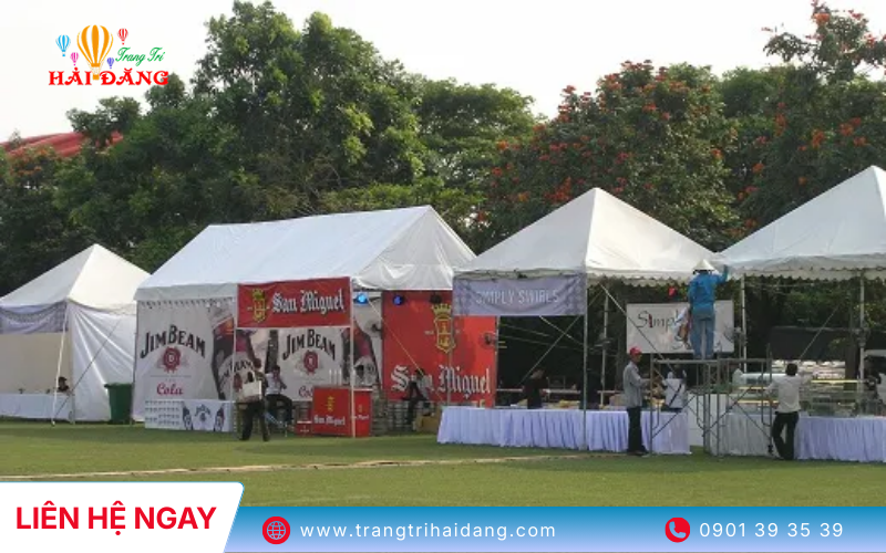 Hải Đăng cung cấp dịch vụ cho thuê lều bánh ú giá cạnh tranh tại TPHCM