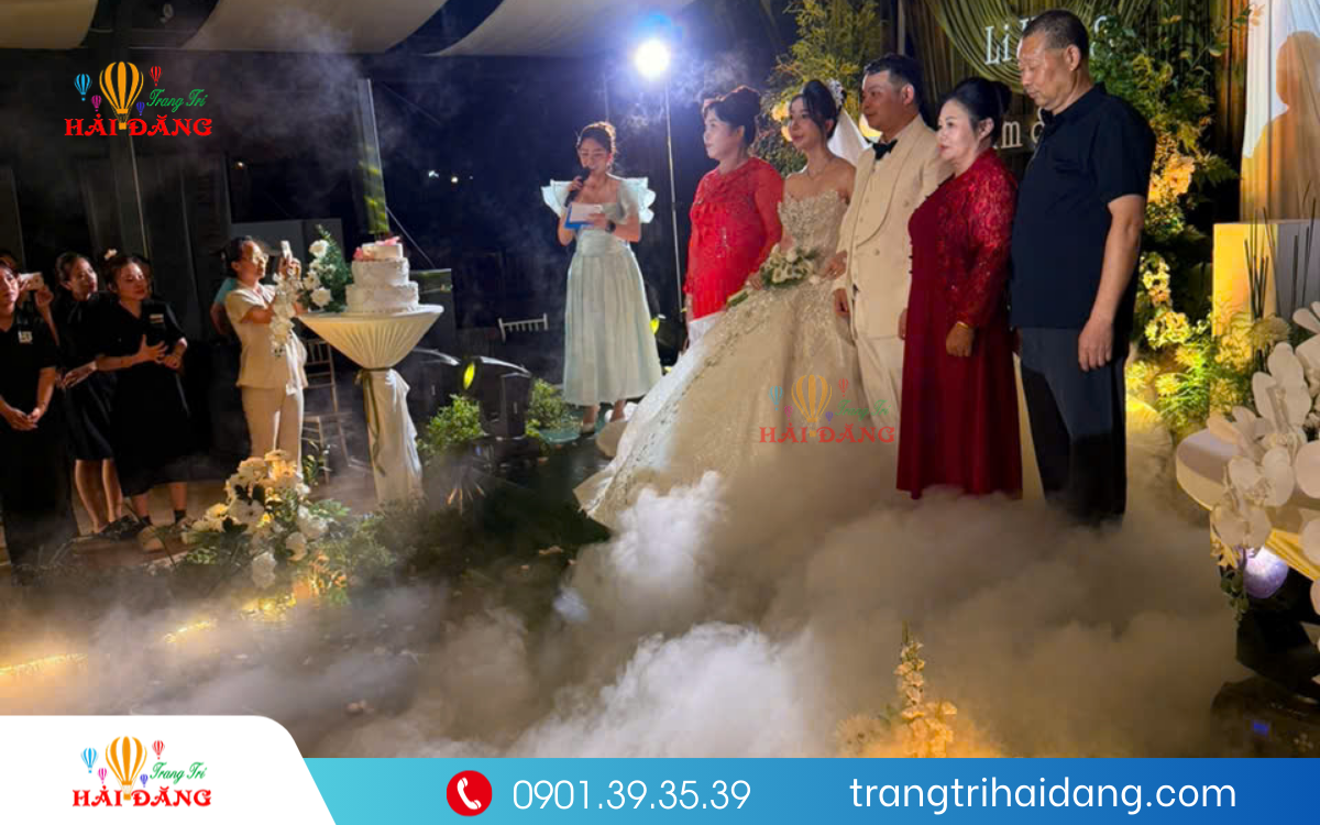 dịch vụ tạo khói lạnh sân khấu